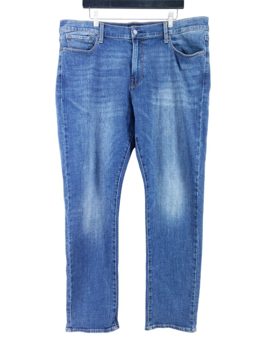 Lucky Brand 410 Athletic Slim Jeans Mens Size 43x33.5 Cotton Blend Denim Blue